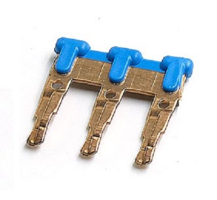 RS PRO Jumper Bar for Use with RS Pro Full 6 Terminal Blocks, 25A [0]; 262-4234