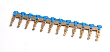 RS PRO Jumper Bar for Use with RS Pro Full 6 Terminal Blocks, 25A [0]; 262-4235