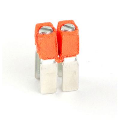 RS PRO Insulated Screw Jumper for Use with RS PRO Full 2.5 Terminal Blocks, 25A [0]; 262-4271