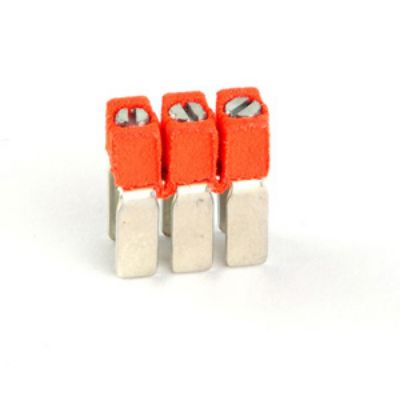 RS PRO Insulated Screw Jumper for Use with RS PRO Full 2.5 Terminal Blocks, 25A [0]; 262-4272