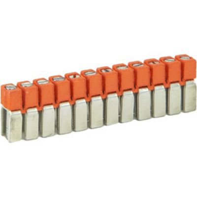 RS PRO Insulated Screw Jumper for Use with RS PRO Full 2.5 Terminal Blocks, 25A [0]; 262-4273