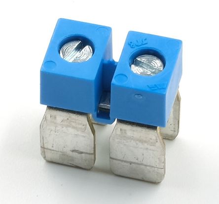 RS PRO Insulated Screw Jumper for Use with RS PRO Full 4 Terminal Blocks, 50A [0]; 262-4274