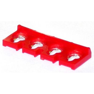RS PRO Insulated Slider Jumper for Use with RS PRO TEST6 Terminal Blocks, 45A [0]; 262-4294