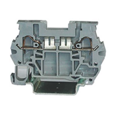 RS PRO Grey, 4mm², 1-Level, Spring Termination [0]; 262-4318