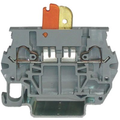 RS PRO Grey, 2.5mm², 1-Level, Clamp Termination [0]; 262-4324