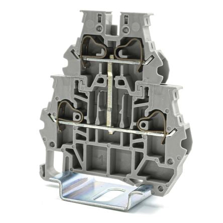 RS PRO Blue, 2.5mm², 1-Level, Spring Termination [0]; 262-4337