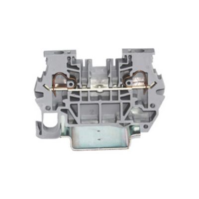 RS PRO Grey, 4mm², 1-Level, Spring Termination [0]; 262-4338