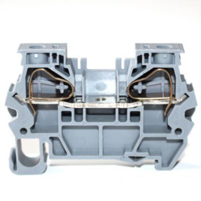 RS PRO Grey, 6mm², 1-Level, Spring Termination [0]; 262-4346