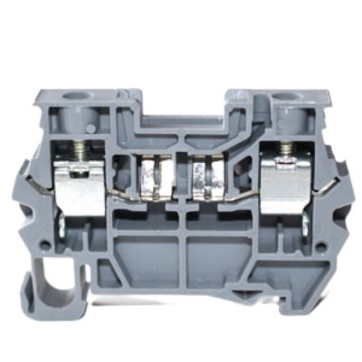 RS PRO Grey, 6mm², 1-Level, Clamp Termination [0]; 262-4360