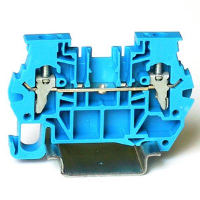RS PRO Blue, 4mm², 1-Level, Clamp Termination [0]; 262-4378