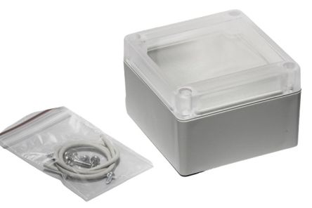 Hammond ABS General Purpose Enclosure, 55 x 80 x 85mm [RP1065C]; 262-4418