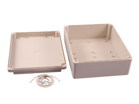 Hammond ABS Enclosure, 254 x 204 x 90mm [RS5705]; 262-4429