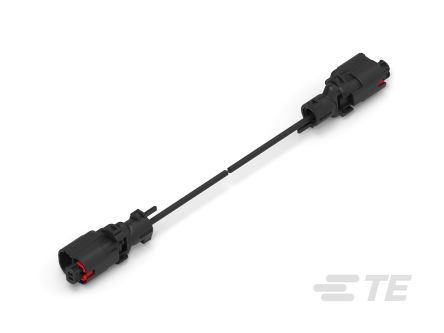 TE Connectivity 2 Way Male F Type to 2 Way Male F Type Cable assembly, 5m [2362353-5]; 262-6089
