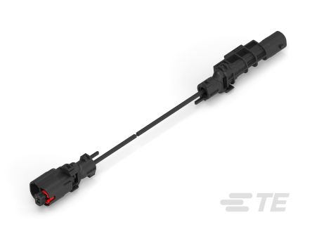 TE Connectivity 1 Way Male to 2 Way Male F Type Cable assembly, 1m [2362354-2]; 262-6091
