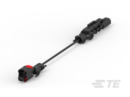 TE Connectivity 1 Way Male to 2 Way Male F Type Cable assembly, 5m [2362354-5]; 262-6095