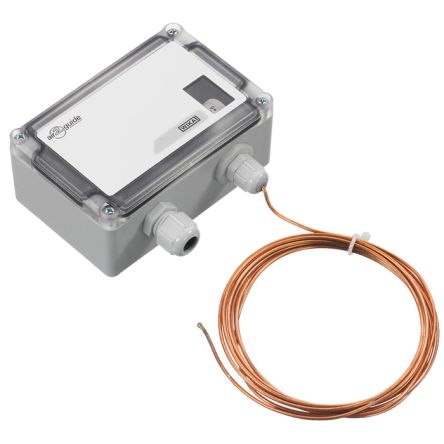 WIKA A2G-65 Simple Mounting Thermostat, 120 x 80 x 50.3mm, 1 Output Integrated Switching Output, 250 V Supply Voltage [40388488]; 262-7550