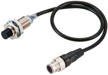 Omron Inductive Threaded Barrel Proximity Sensor, M12, 10 mm Detection, 2-Wire NC, 10 → 30 V dc [E2E-X10MD212-M1TGJ 0.3M]; 262-8727
