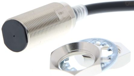 Omron Inductive Threaded Barrel Proximity Sensor, M18, 11 mm Detection, 2-Wire NO, 10 → 30 V dc [E2E-X11D118 2M]; 262-8728