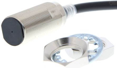 Omron Inductive Threaded Barrel Proximity Sensor, M18, 11 mm Detection, 2-Wire NC, 10 → 30 V dc [E2E-X11D218-T 5M]; 262-8733