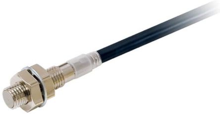 Omron Inductive Threaded Barrel Proximity Sensor, M8, 1.5 mm Detection, 2-Wire NO, 10 → 30 V dc [E2E-X1R5D1-N 2M]; 262-8734