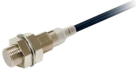 Omron Inductive Threaded Barrel Proximity Sensor, M12, 2.5 mm Detection, 2-Wire NC, 10 → 30 V dc [E2E-X2R5D2-N 2M]; 262-8744