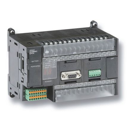 Omron CP1H Series PLC CPU for Use with CP1E Series, Transistor Output, 4-Input, Pulse Input [CP1H-XA40DT-D]; 262-8786