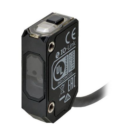 Omron Diffuse Photoelectric Sensor, Rectangular Sensor, 1500 mm Detection Range [E3AS-F1500IPN 2M]; 262-8800