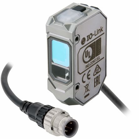 Omron Background Suppression Photoelectric Sensor, Rectangular Sensor, 35 → 500 mm Detection Range [E3AS-HL500LMT-M1TJ 0.3M]; 262-8808