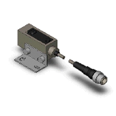 Omron Retroreflective Photoelectric Sensor, Block Sensor, 3000 mm Detection Range [E3S-CR11-M1J 0.3M]; 262-8834