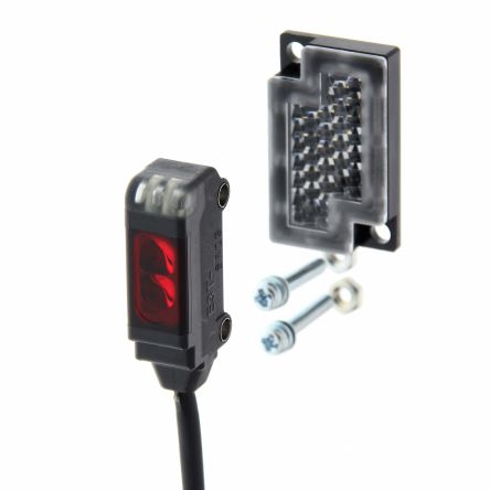 Omron Retroreflective Photoelectric Sensor, Block Sensor, 10 → 200 mm Detection Range [E3T-SR24 2M]; 262-8856
