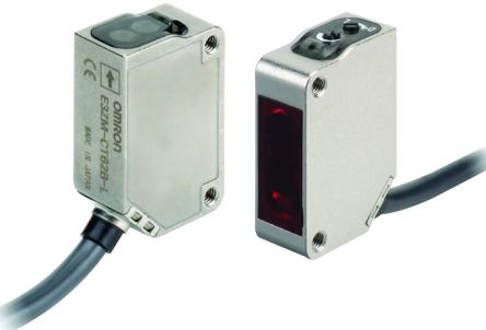 Omron Through Beam Photoelectric Sensor, Rectangular Sensor, 15000 mm Detection Range [E3ZM-CT81 2M]; 262-8891