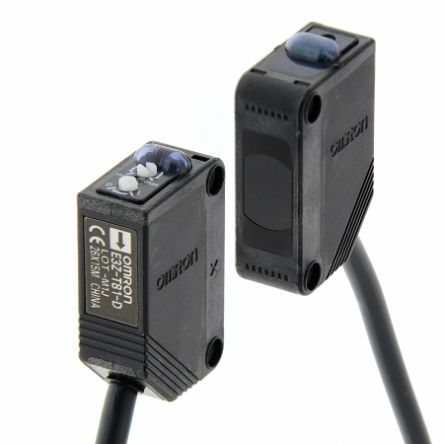 Omron Through Beam Photoelectric Sensor, Block Sensor, 15000 mm Detection Range [E3Z-T81-IL2 2M]; 262-8913