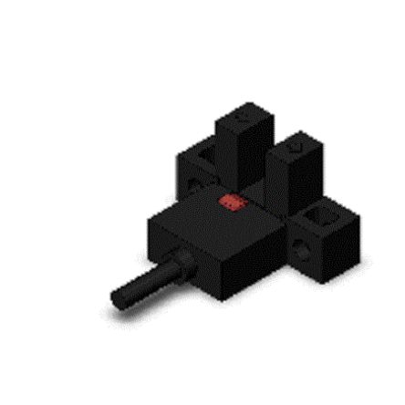 Omron Through Beam Photoelectric Sensor, Slot Sensor, 5 mm Detection Range [EE-SX671P-WR 1M]; 262-8927