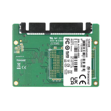 Transcend HSD460I Half-slim 128 GB Internal SSD [TS128GHSD460I]; 262-9671