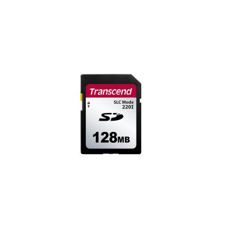 Transcend 128 MB Industrial SD Flash Card SD Card [TS128MSDC220I]; 262-9691
