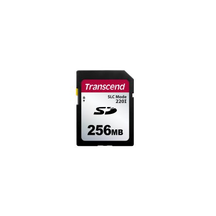 Transcend 256 MB Industrial SD Flash Card SD Card [TS256MSDC220I]; 262-9729