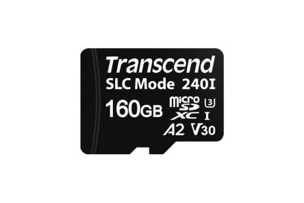 Transcend 40 GB Industrial MicroSDXC Micro SD Card, V30 [TS40GUSD240I]; 262-9743