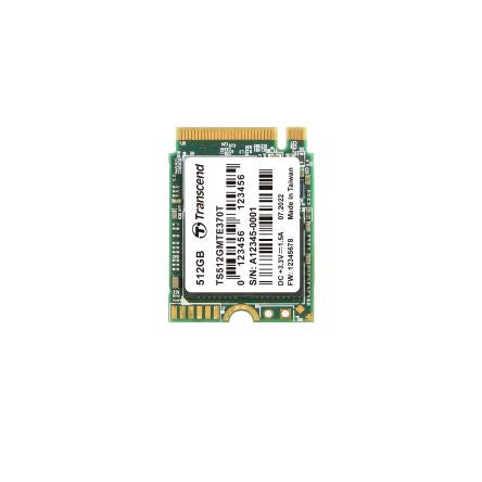 Transcend MTE370T M.2 (2230) 512 GB Internal SSD [TS512GMTE370T]; 262-9750