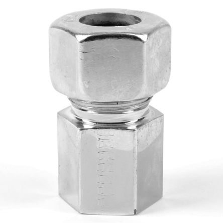 Parker Straight Tube to Port Male 24° DIN Cone to Female BSPP, GAI15LRCFX [GAI15LRCFX]; 263-3136