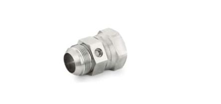 Parker Straight Male 24° DIN Metric Flareless Swivel to Female BSPP, MAVE12LRCF [MAVE12LRCF]; 263-3291