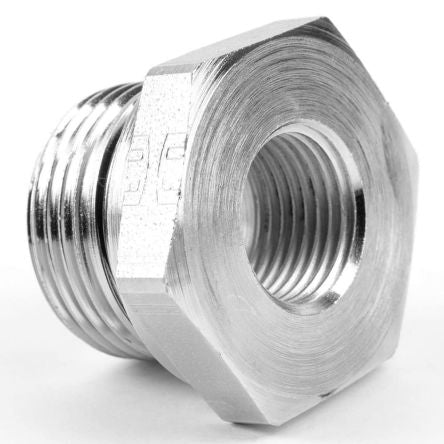 Parker Straight Port to Port Reducer Male BSPP to Female BSPP, RI3/4EDX3/8CF [RI3/4EDX3/8CF]; 263-3347