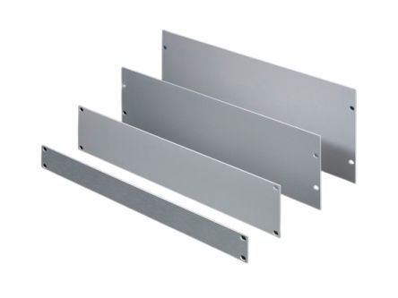 Rittal Aluminium Blanking Plate, 1U [1931200]; 263-3701