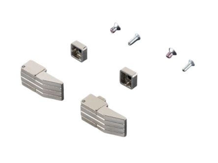 Rittal EL Series Die Cast Zinc Hinge for Use with Blanking Plates [1950000]; 263-3704