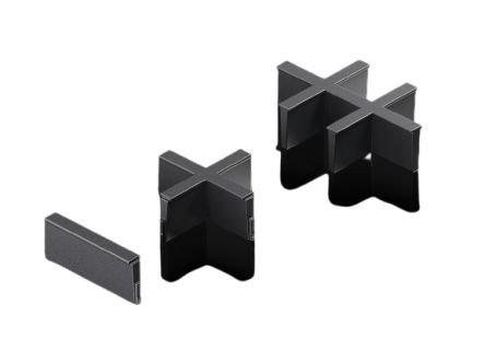 Rittal AX Series Plastic Corner Inlay for Use with Plastic Gland Plate [2582100]; 263-3742