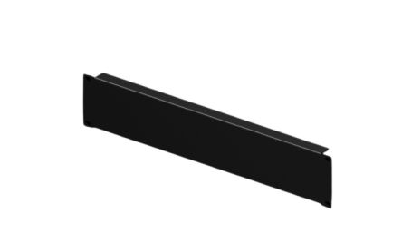 Rittal Black Steel Blanking Panel, 2U, 88 x 482.6mm [7152005]; 263-3776