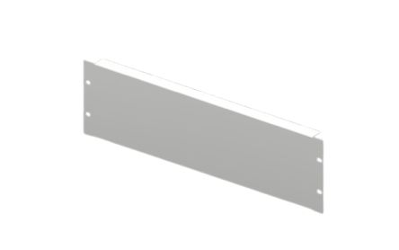 Rittal RAL 7035 Sheet Steel Rack Panel, 3U, 482.6mm [7153035]; 263-3779