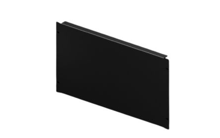 Rittal Black Steel Blanking Panel, 6U, 266 x 482.6mm [7156005]; 263-3780