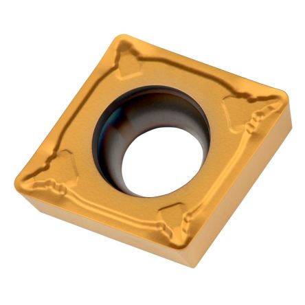 Pramet CCMT Series Lathe Insert, 2.38mm Height, 6.4mm Length [CCMT 060202E-UR:TT310]; 263-7746