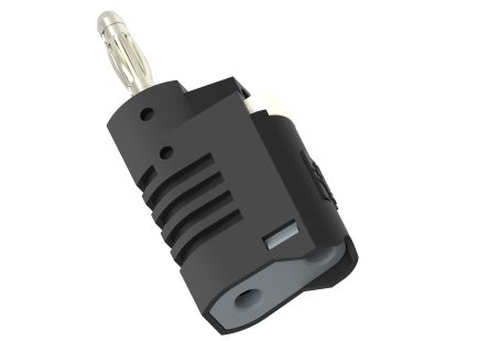 Electro PJP Black Banana Connector, 36A, 30 → 60V [1087-N]; 263-9043