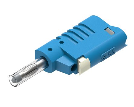 Electro PJP Blue Banana Connector, 36A, 30 → 60V [1089-Bl]; 263-9046